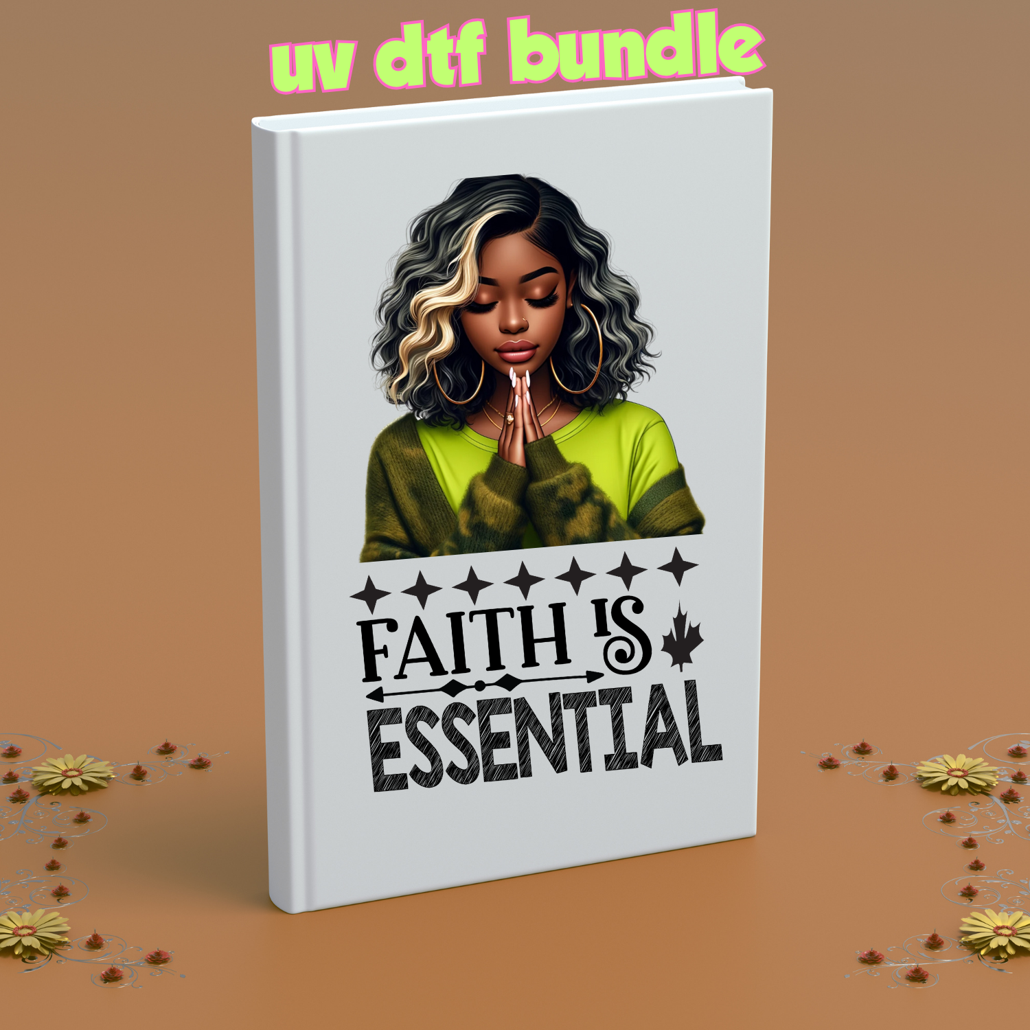 UV DTF DECALS - Worship Bundle 4