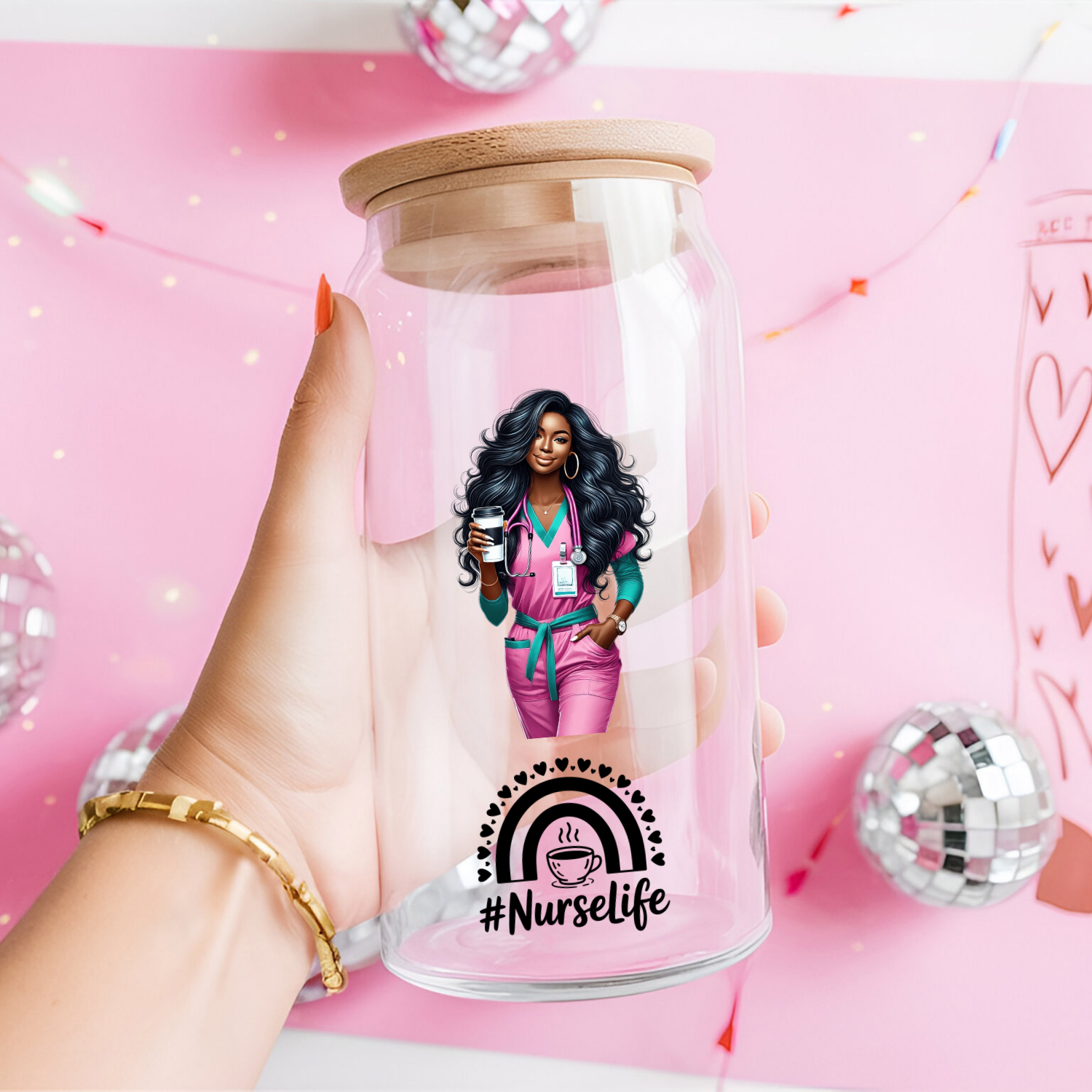 UV DTF DECALS - Nurse Bundle 4