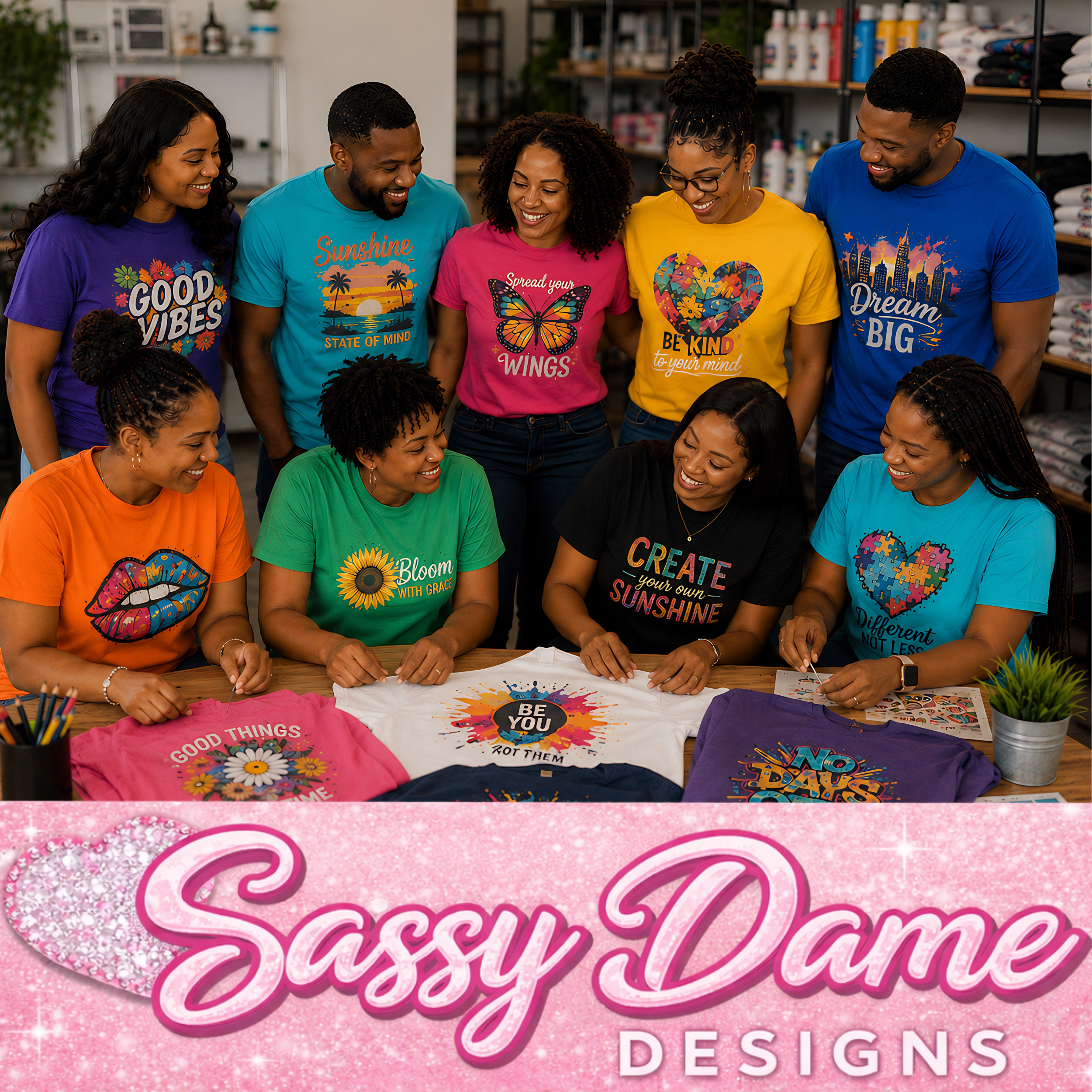 Group T-Shirt Team Starter – $28 (Min 12 Guest | 3 Hours)