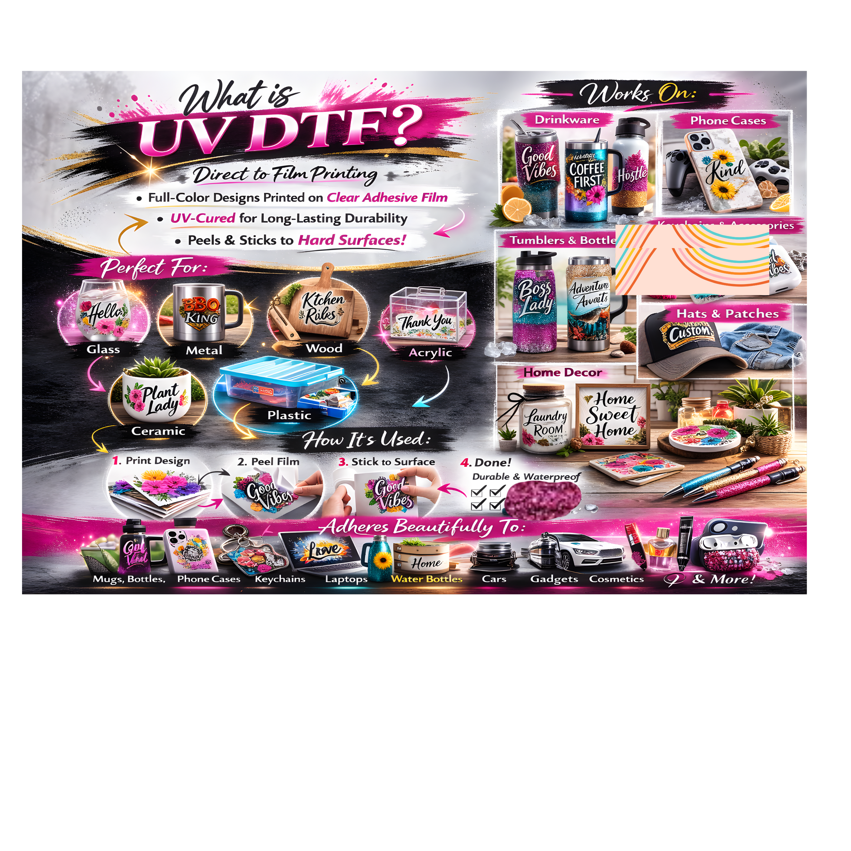 Build UV STICKER Gang sheet