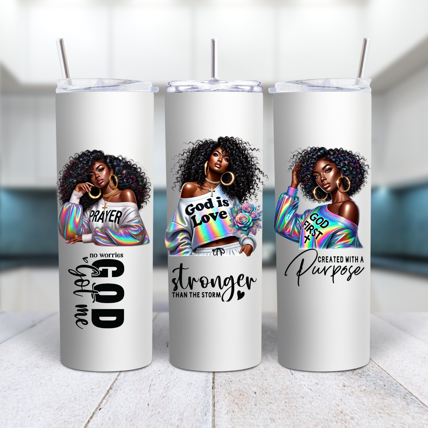 Journal UV DTF bundle - 20 Designs Waterproof Glossy Peel & Stick | Faith Beauty Purpose Quotes for Journals Tumblers Laptops DIY Gifts