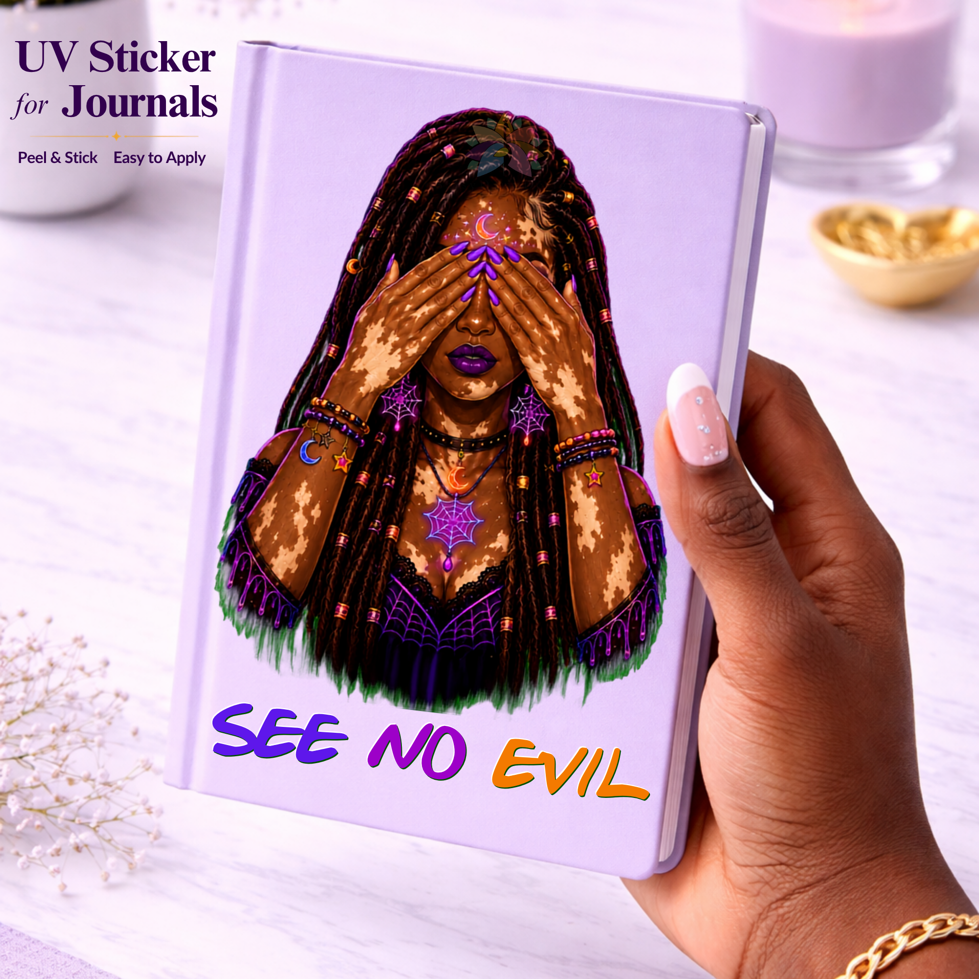 UV Stickers for Journals – Peel & Stick Designs