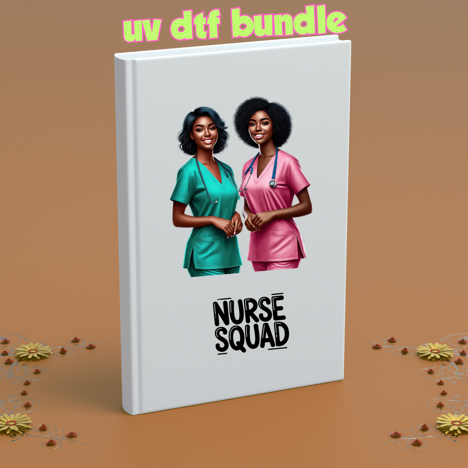 UV DTF DECALS - Nurse Bundle 2