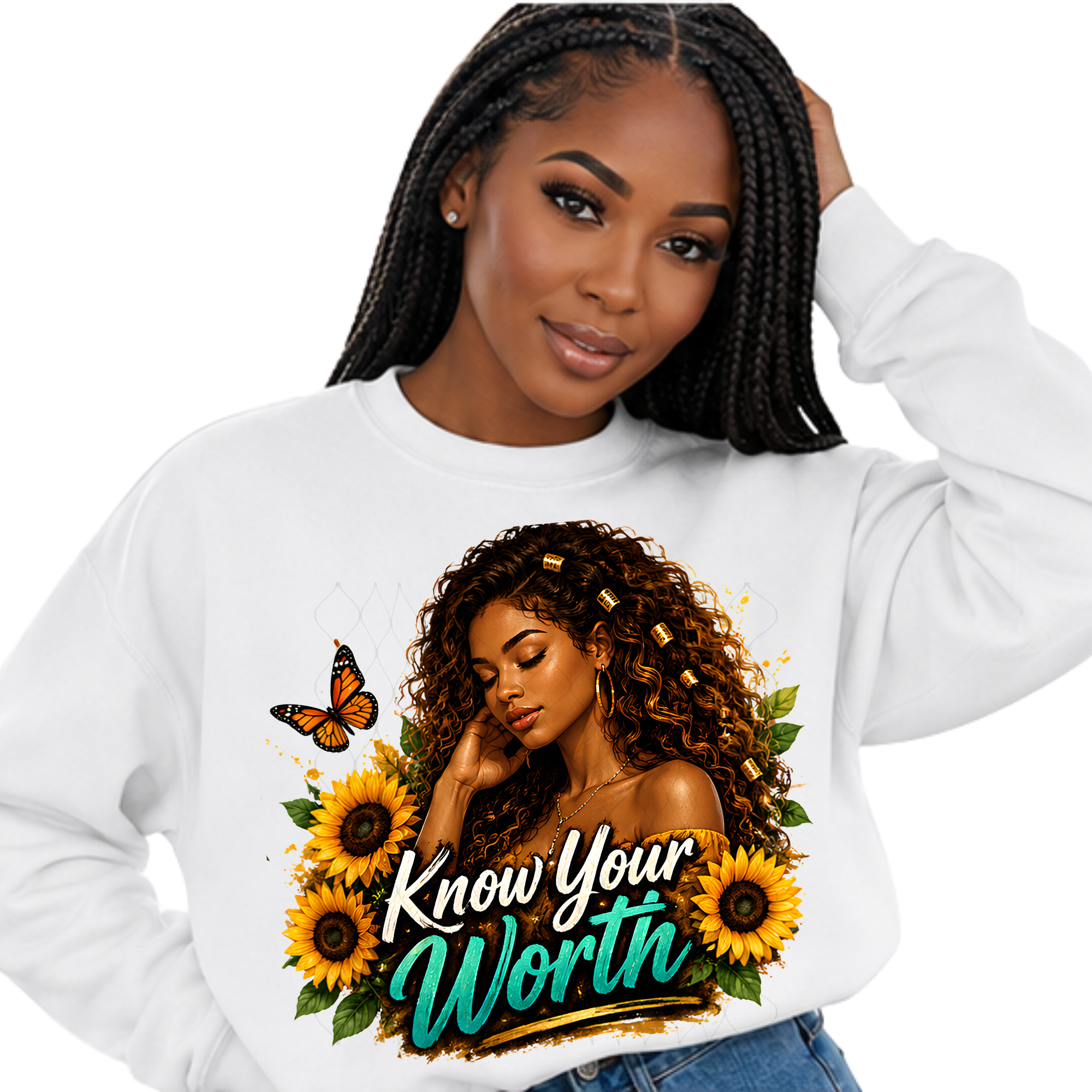 Know Your Worth – Digital PNG Design