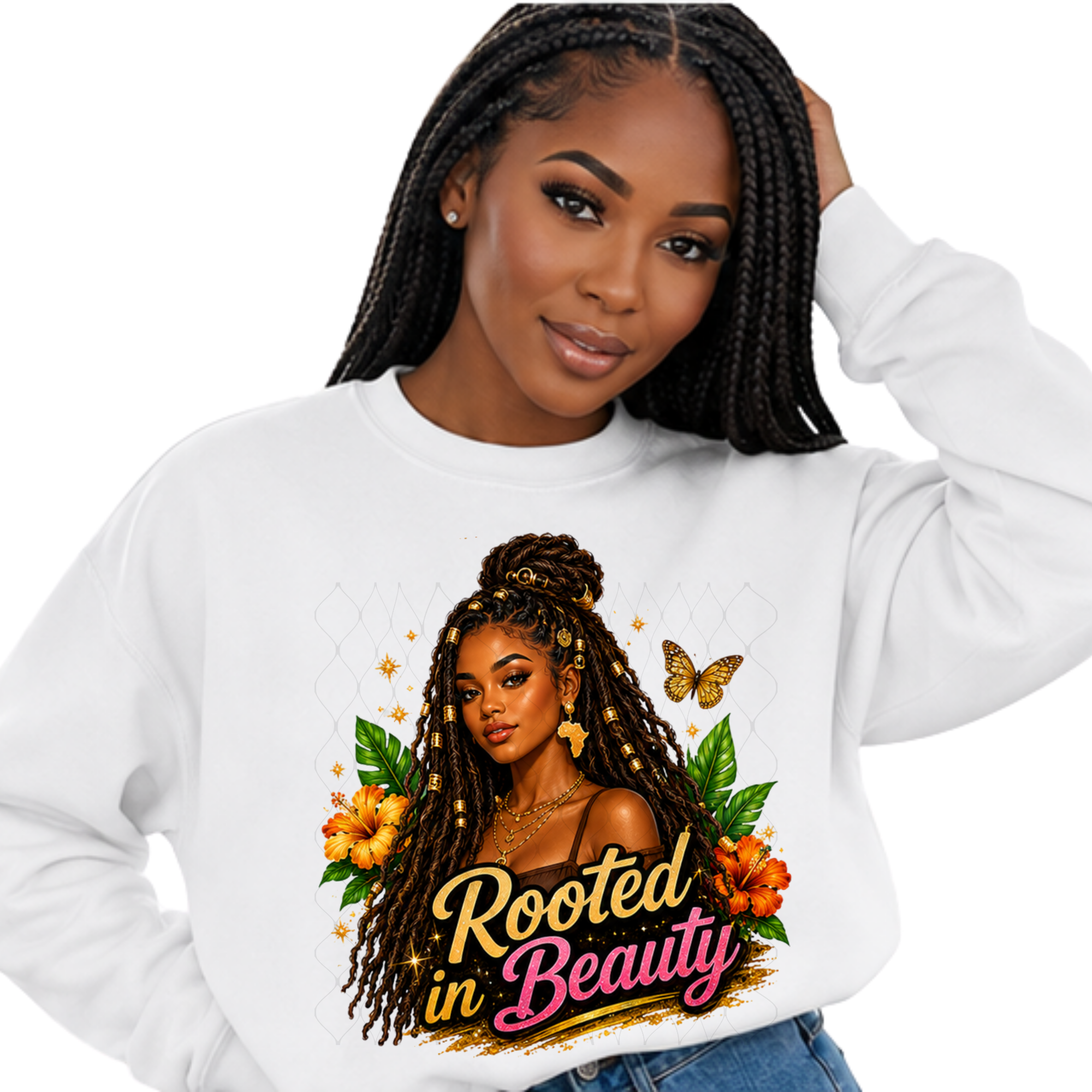 Rooted in Beauty – Digital PNG Design