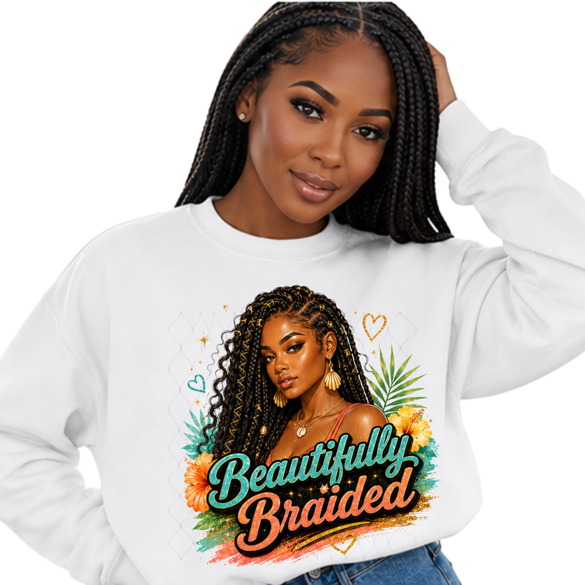 Beautifully Braided – Digital PNG Design