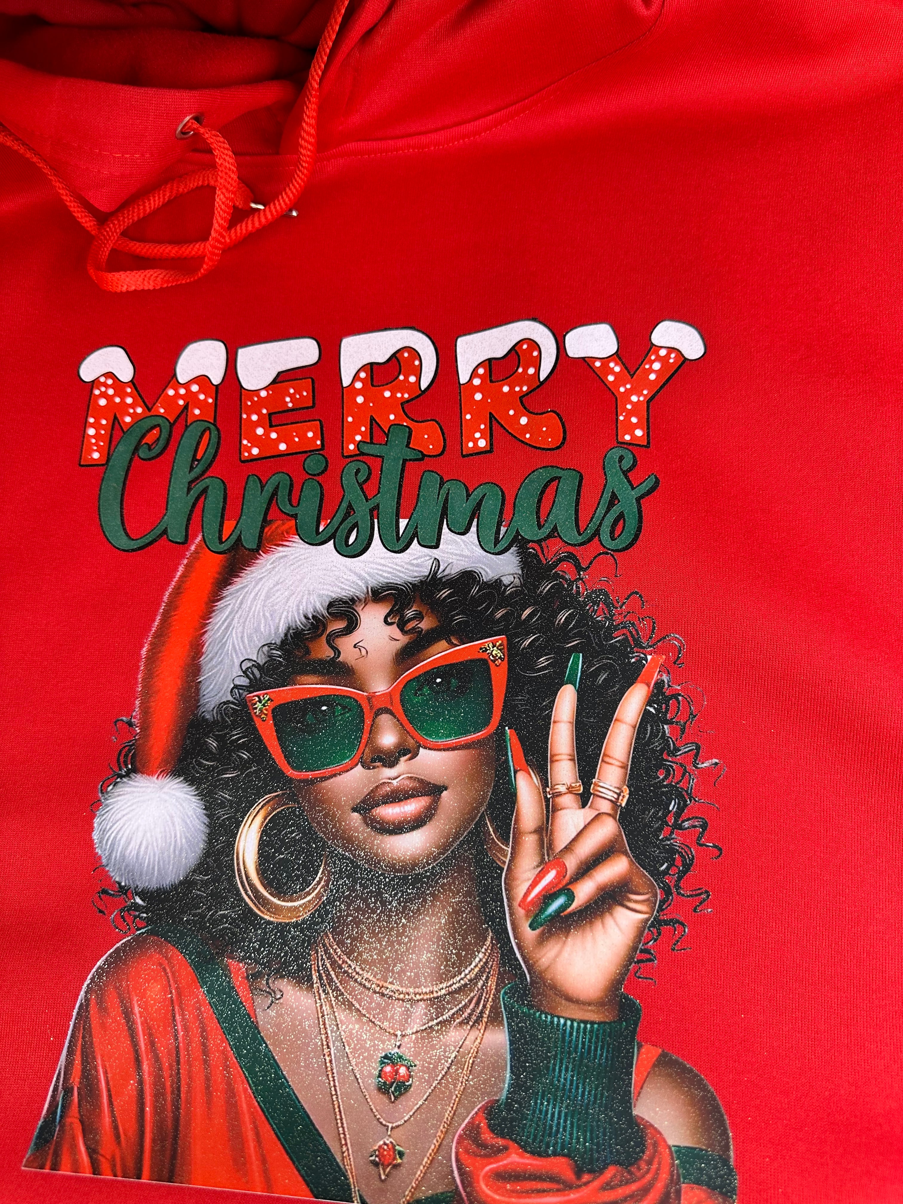 Christmas Hoodies (Glitter)