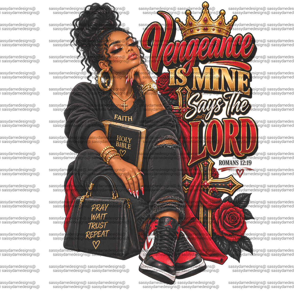 Vengeance is mine PNG
