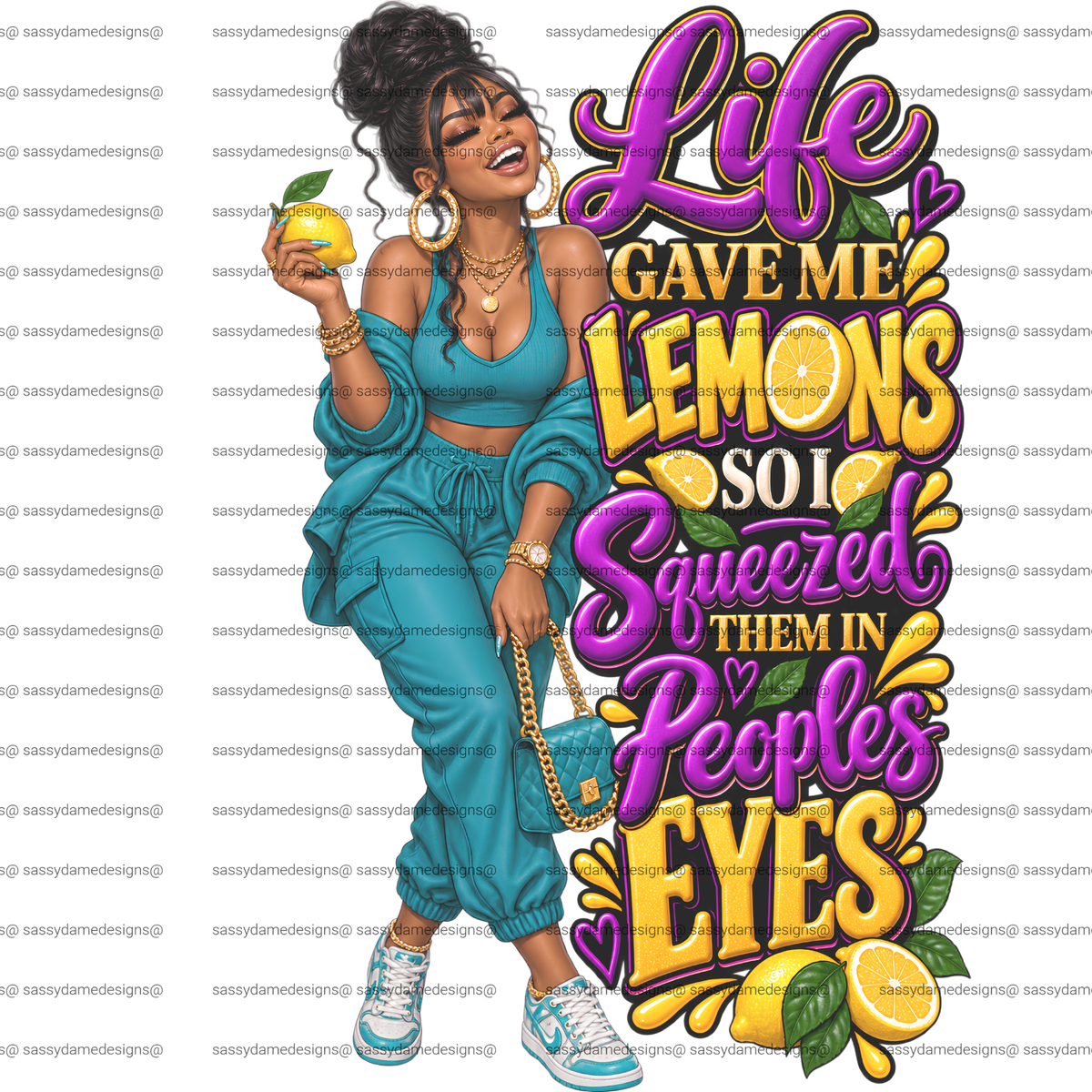 Life gave me Lemons PNG