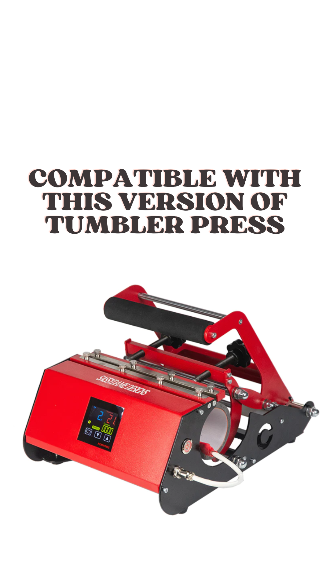 Heating pad for 30oz sublimation tumbler press (2022 version)