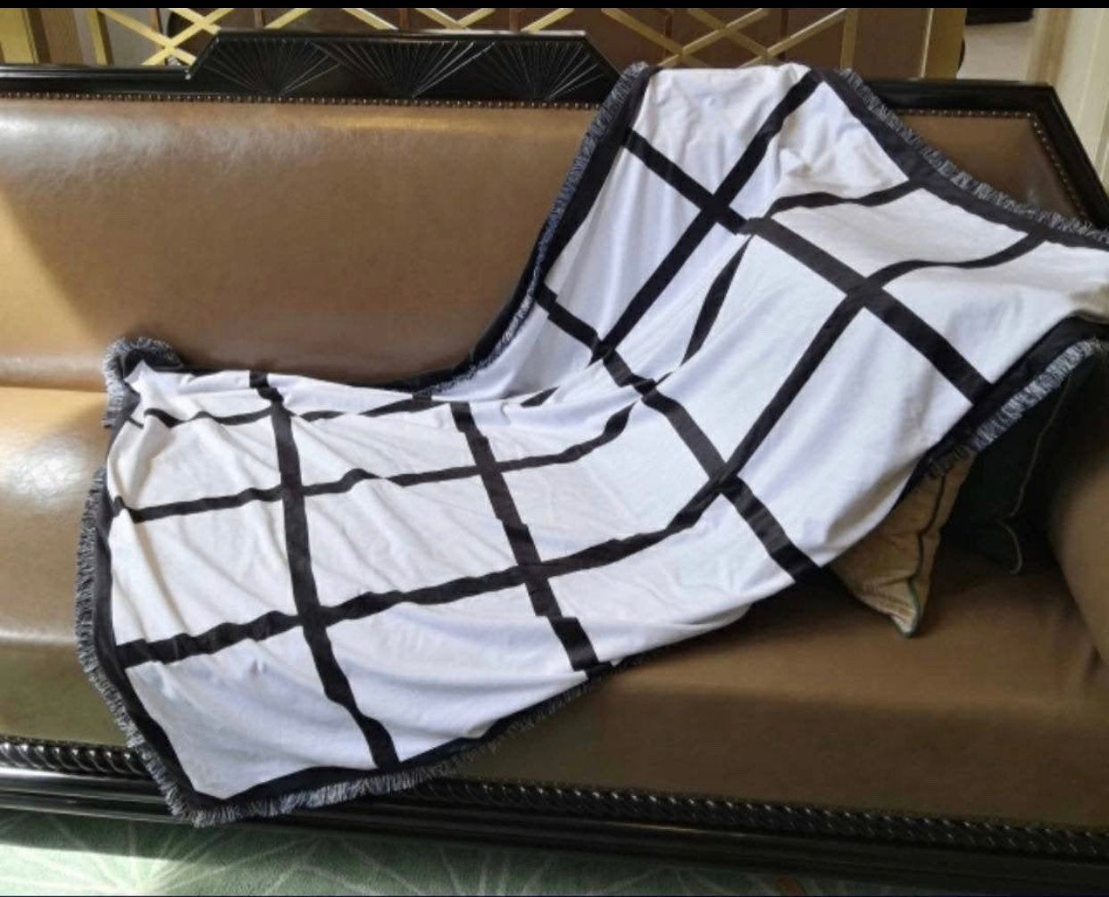 20 panel Blank Sublimation Blanket/Large 40X60inhces  Sublimation blanket/Sublimation Picture Blanket/Gift Blanket/Wholesale Blanket - SassyDame Designs,LLC